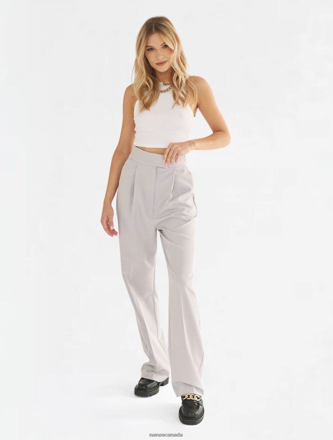 Nana's Canada Light Gray Always Pants V06HD2130