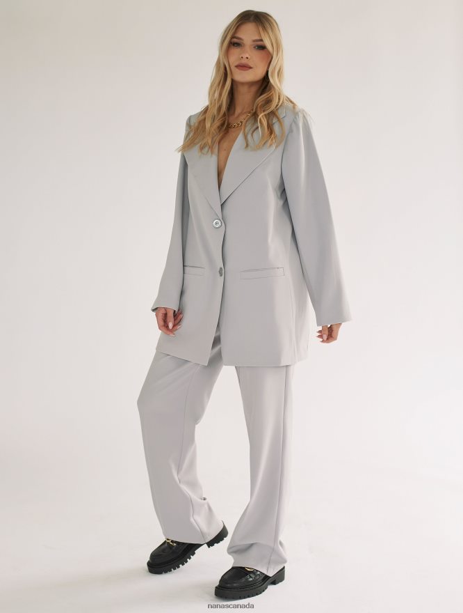 Nana's Canada Light Gray Always Pants V06HD2130