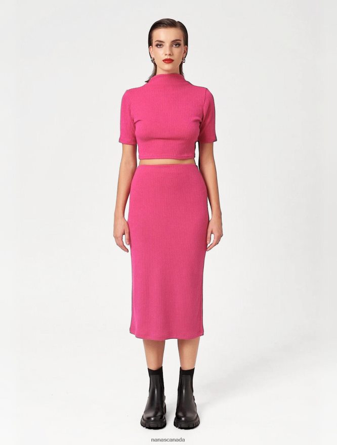 Nana's Canada Pink Maya Skirt V06HD2153