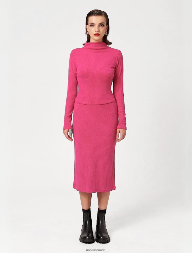 Nana's Canada Pink Maya Skirt V06HD2153