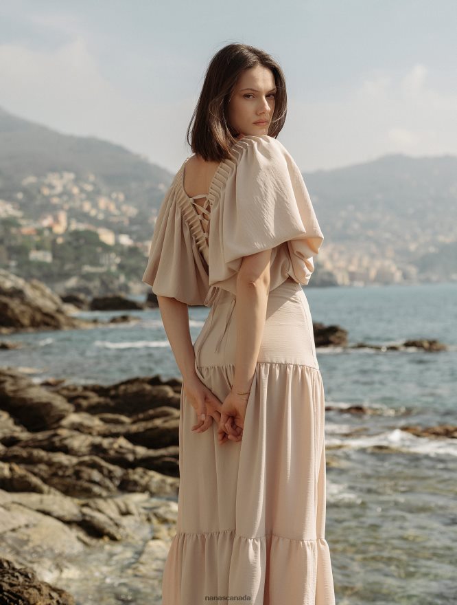 Nana's Canada Beige Gaia Top V06HD2135