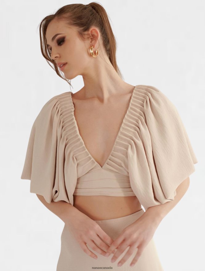 Nana's Canada Beige Gaia Top V06HD2135