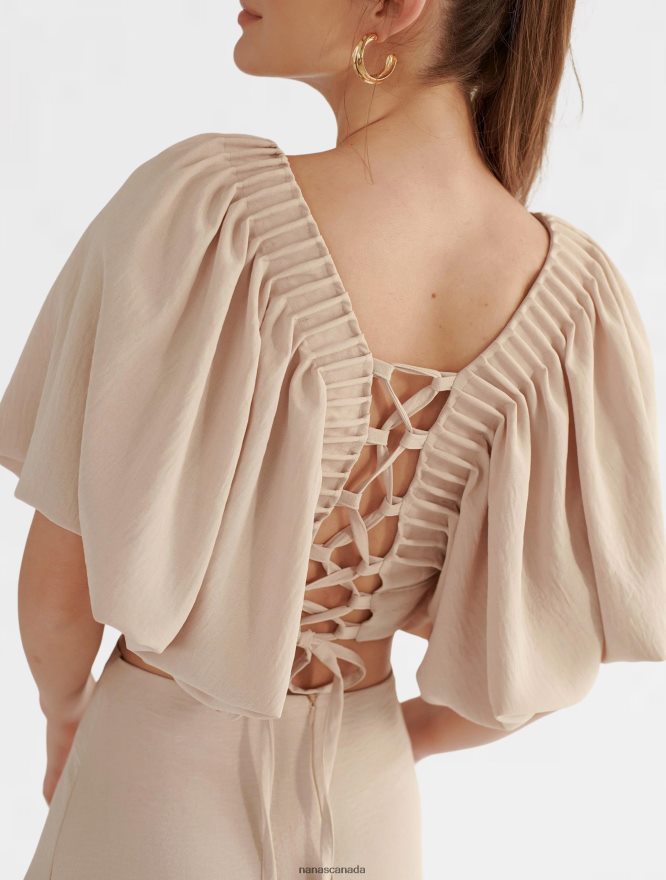 Nana's Canada Beige Gaia Top V06HD2135