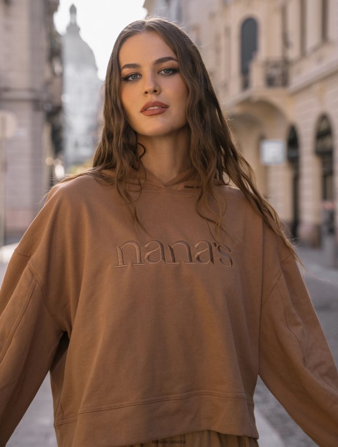 Nana's Canada Camel Nana's Hoodie V06HD2159