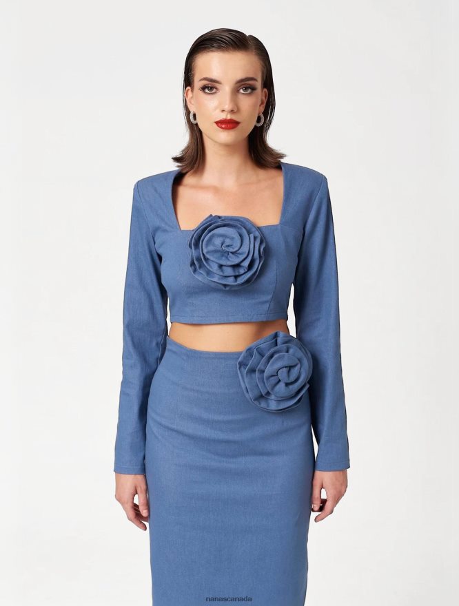 Nana's Canada Denim Milano Top V06HD2106