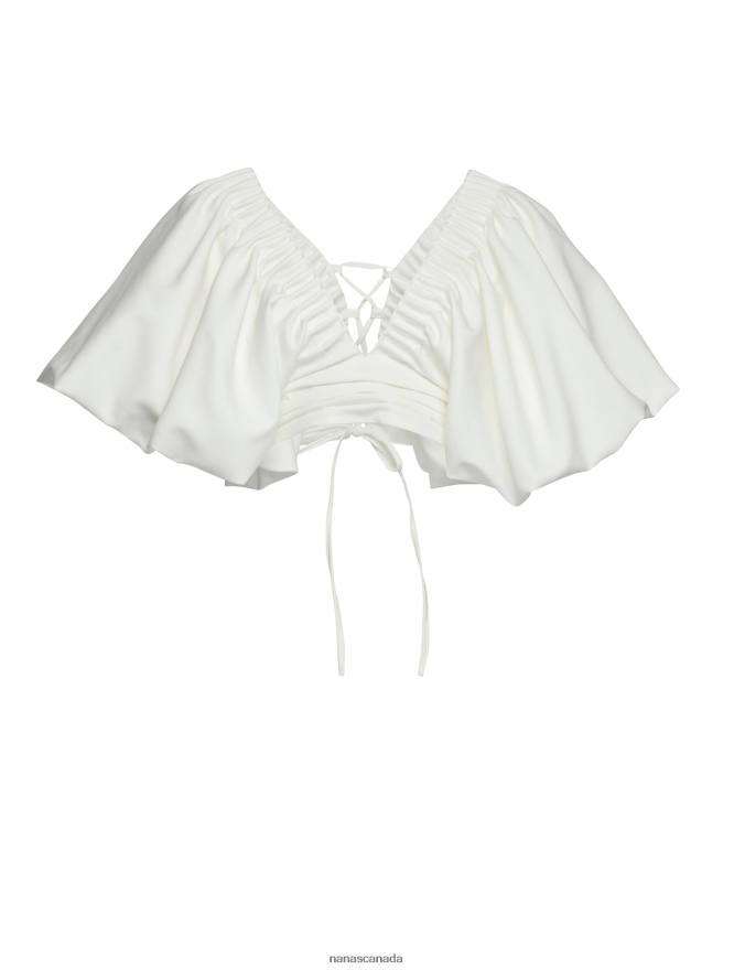 Nana's Canada Ecru Gaia Top V06HD2134