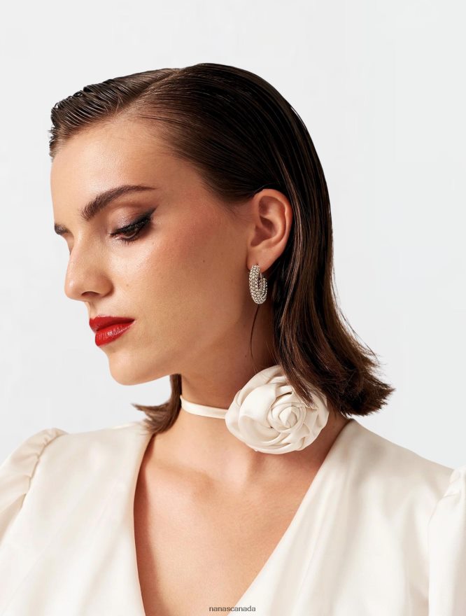 Nana's Canada Ecru Melrose Top V06HD2111