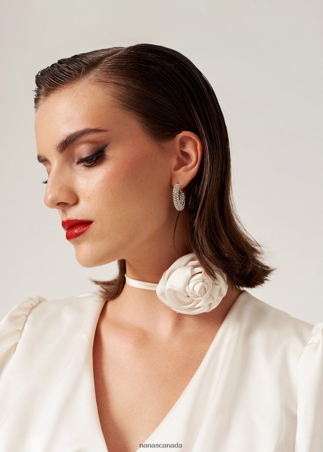 Nana's Canada Ecru Melrose Top V06HD2111