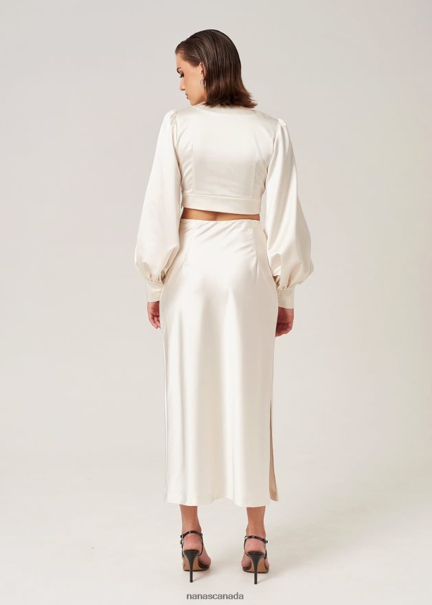 Nana's Canada Ecru Melrose Top V06HD2111