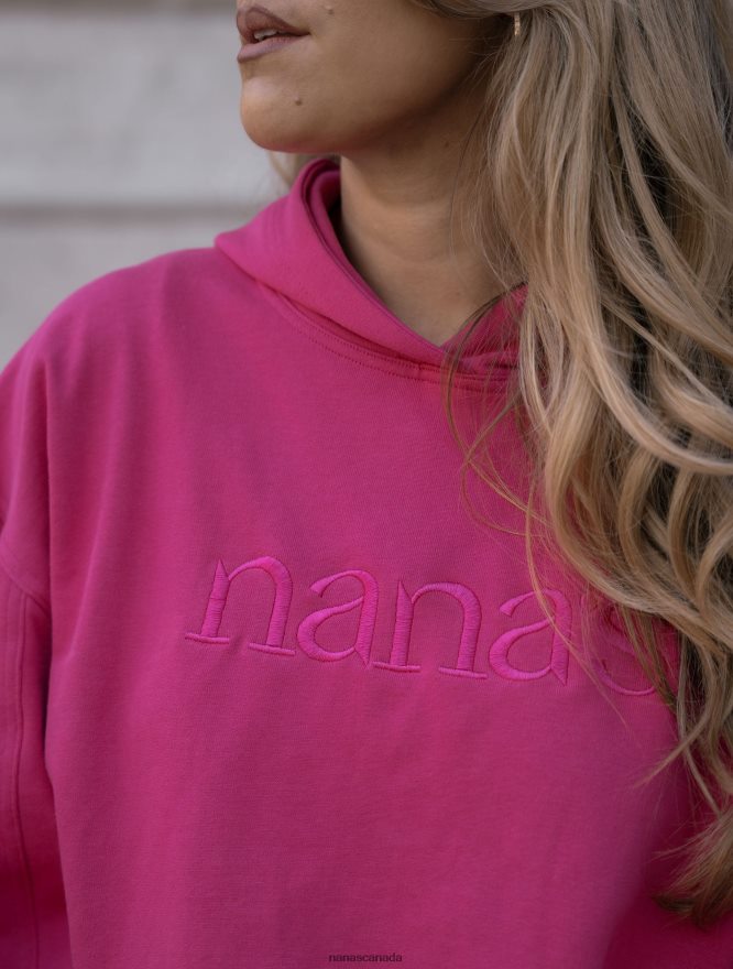 Nana's Canada Pink Nana's Hoodie V06HD2161