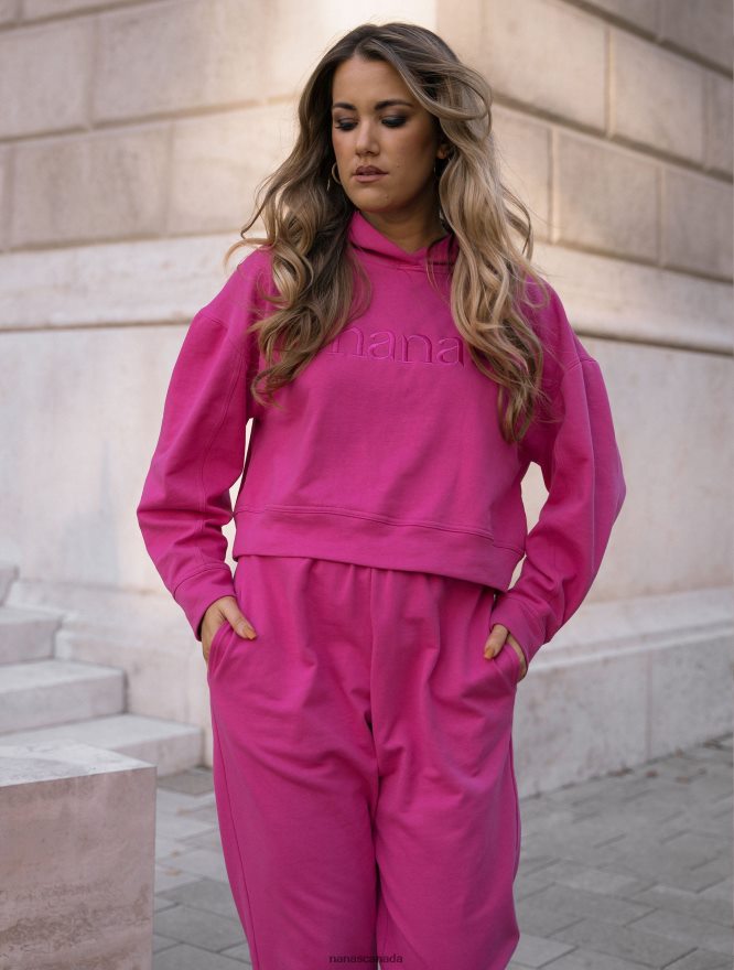 Nana's Canada Pink Nana's Hoodie V06HD2161