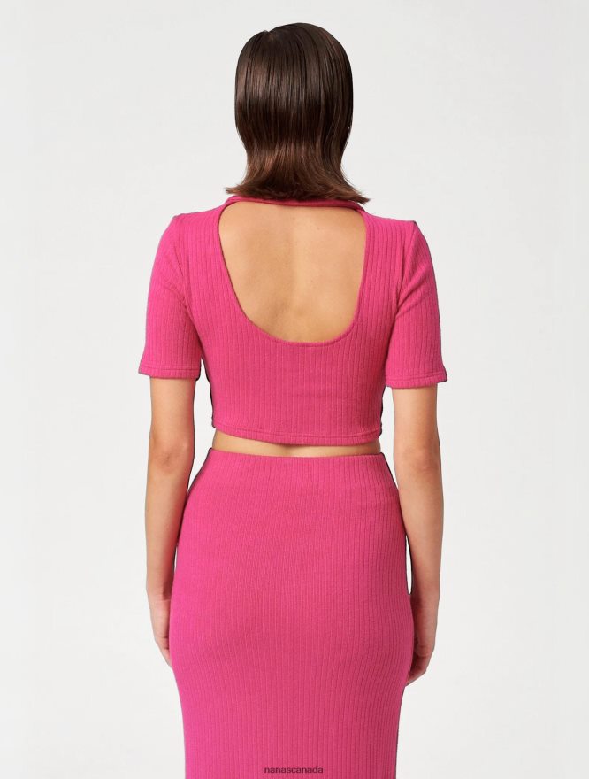 Nana's Canada Pink Sienna Top V06HD2152