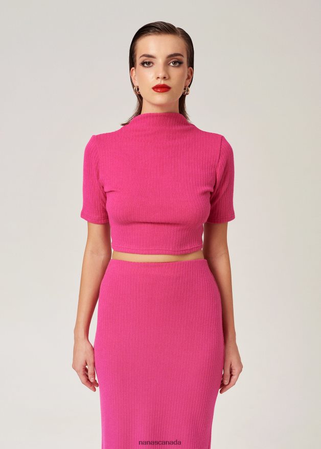Nana's Canada Pink Sienna Top V06HD2152