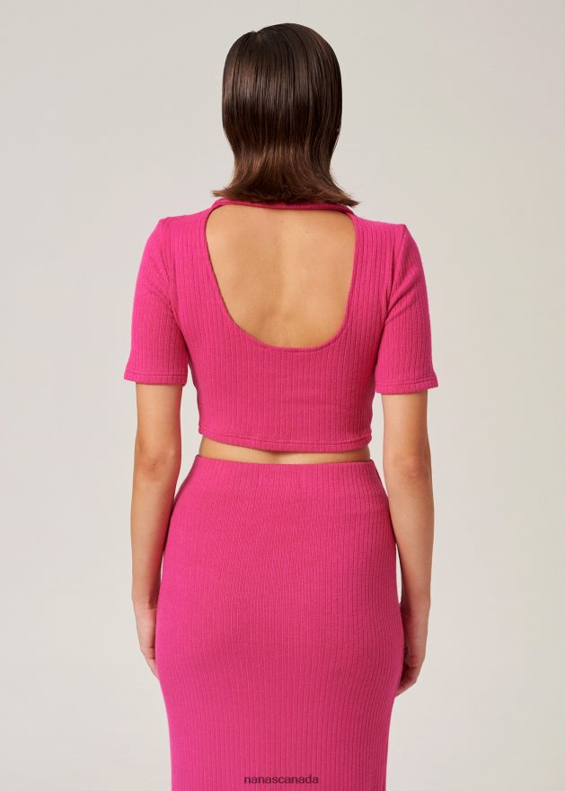 Nana's Canada Pink Sienna Top V06HD2152
