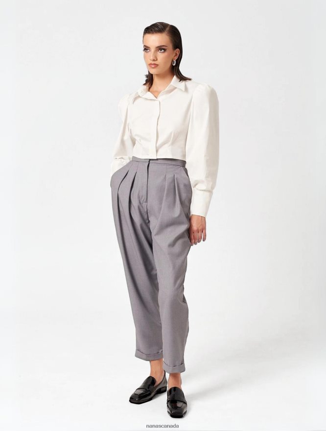 Nana's Canada White Boss Shirt V06HD2165