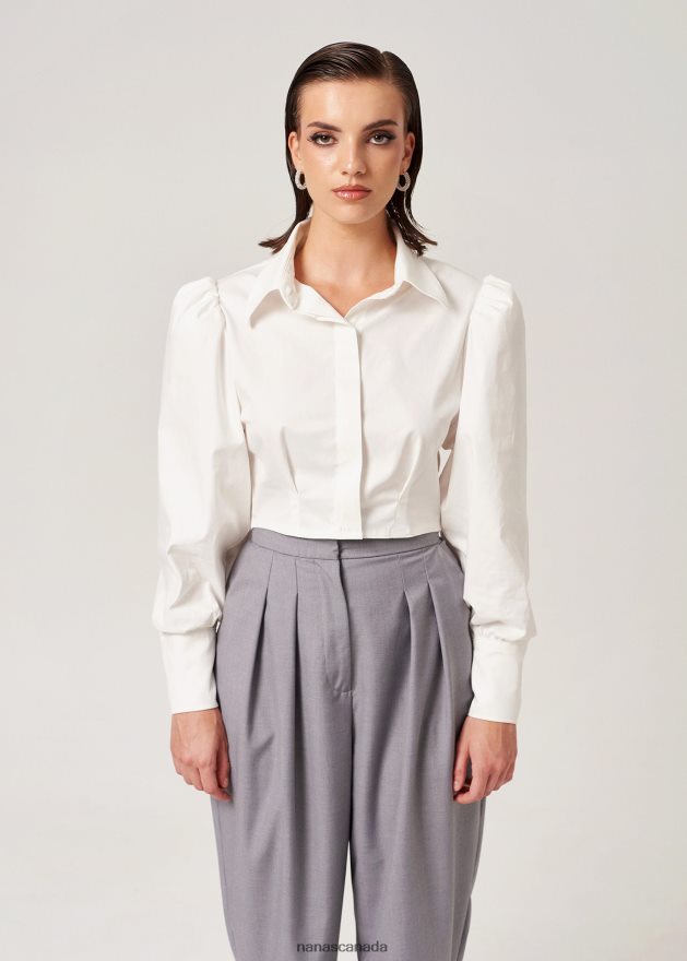 Nana's Canada White Boss Shirt V06HD2165