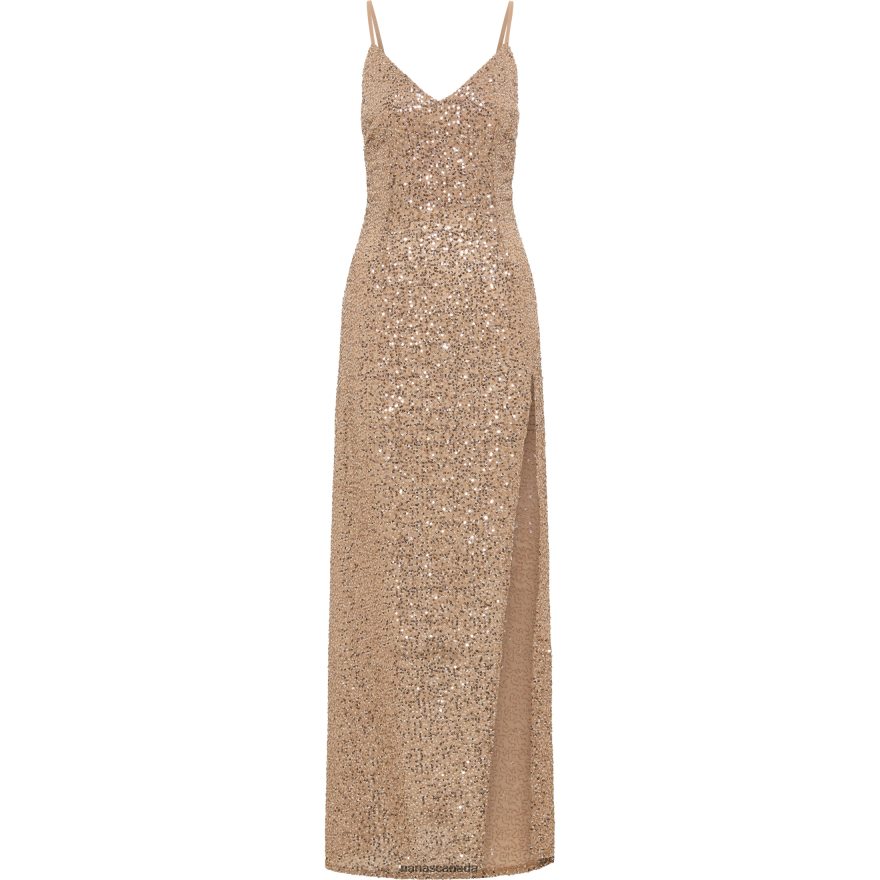 Nana's Canada Gold Azzurra Maxi Dress V06HD235