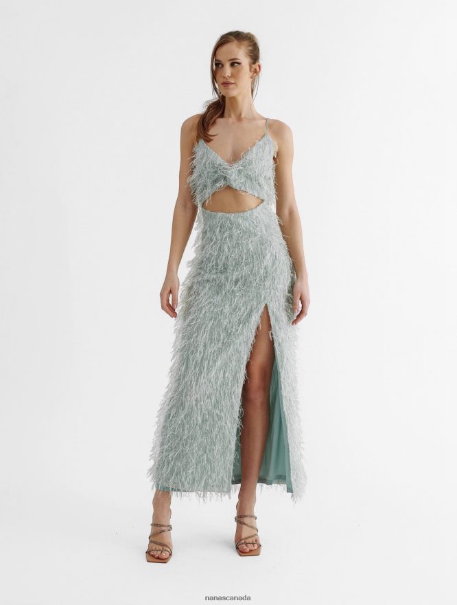 Nana's Canada Light Blue Tania Dress V06HD233