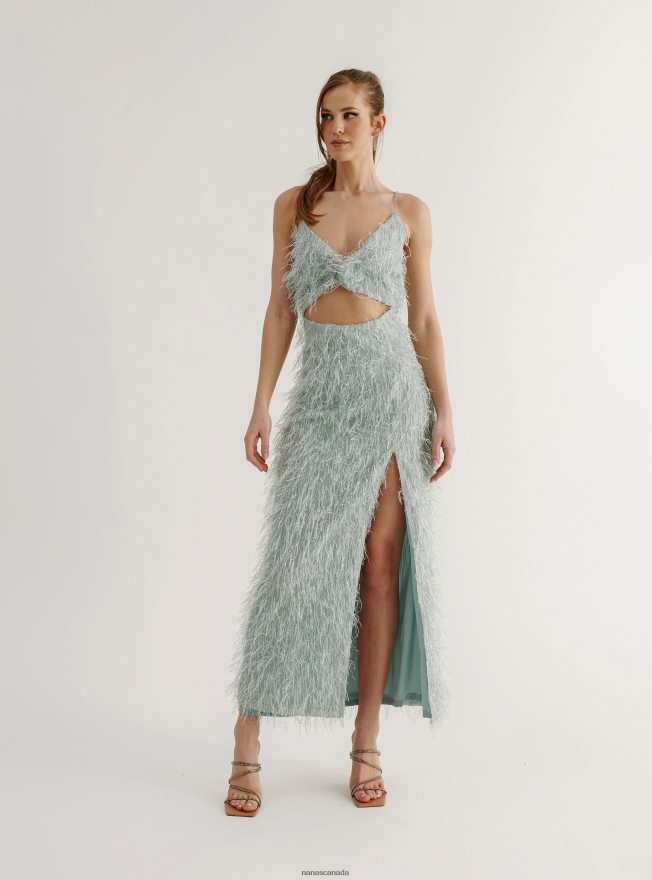 Nana's Canada Light Blue Tania Dress V06HD233