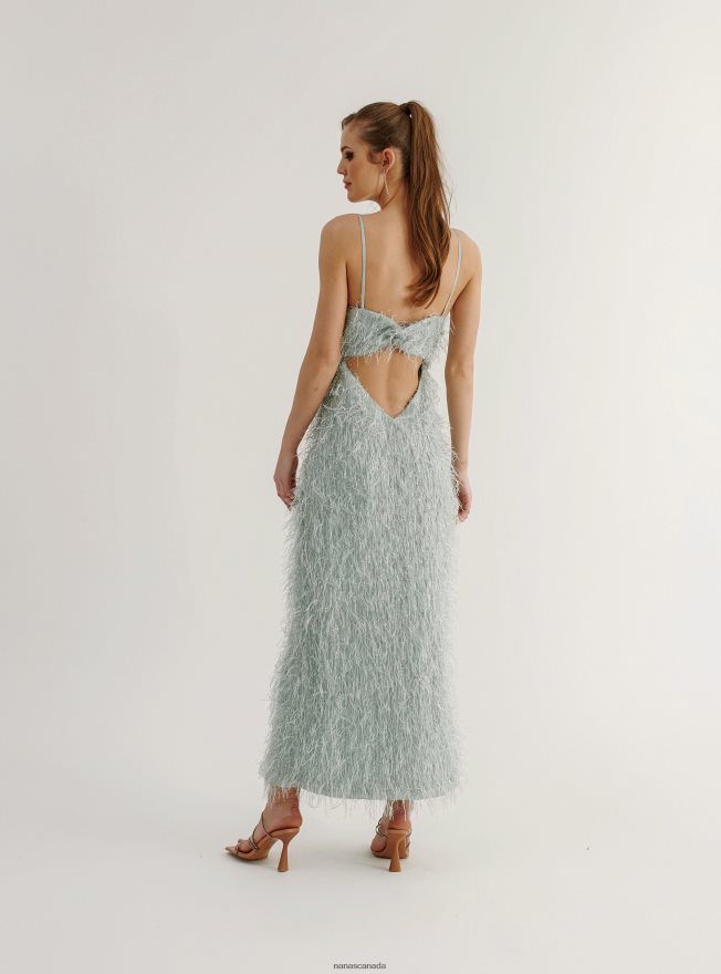 Nana's Canada Light Blue Tania Dress V06HD233