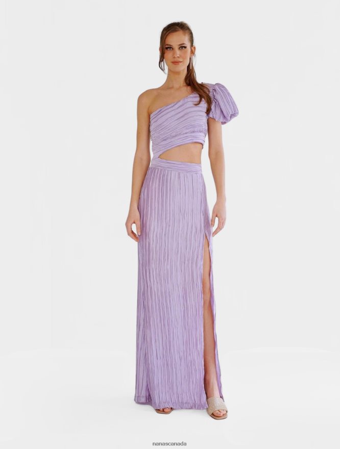 Nana's Canada Lilac Fatima Dress V06HD246