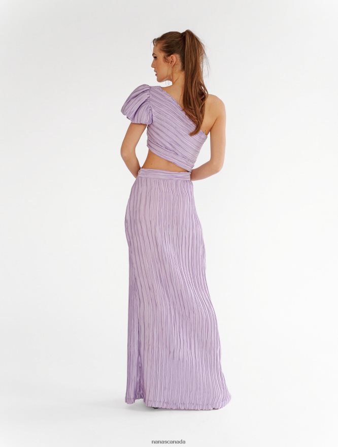 Nana's Canada Lilac Fatima Dress V06HD246