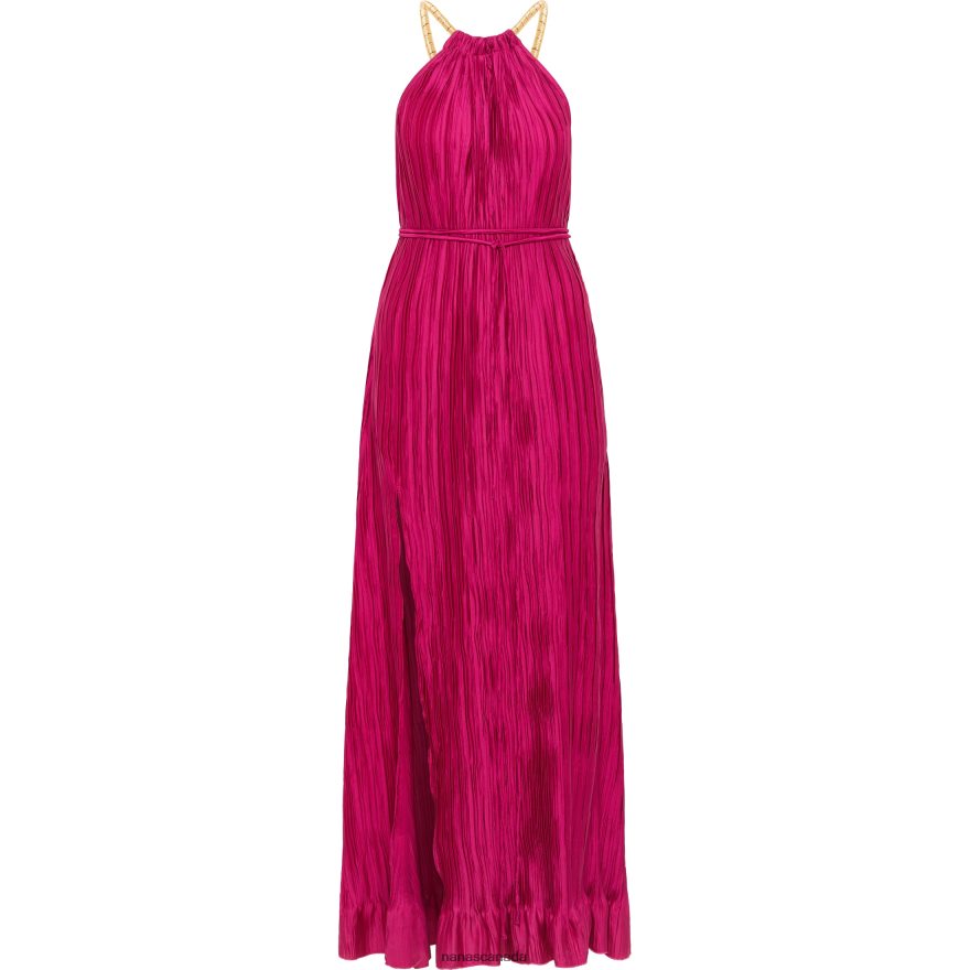 Nana's Canada Pink Rhea Maxi Dress V06HD269