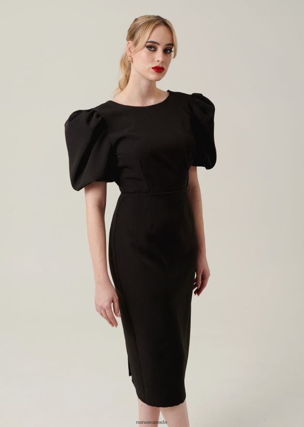 Nana's Canada Black Alice Dress V06HD229