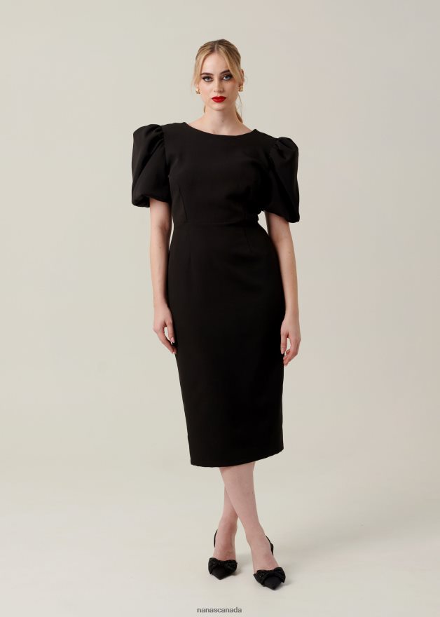 Nana's Canada Black Alice Dress V06HD229
