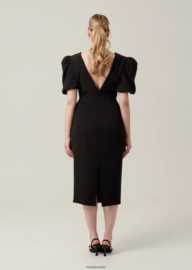 Nana's Canada Black Alice Dress V06HD229