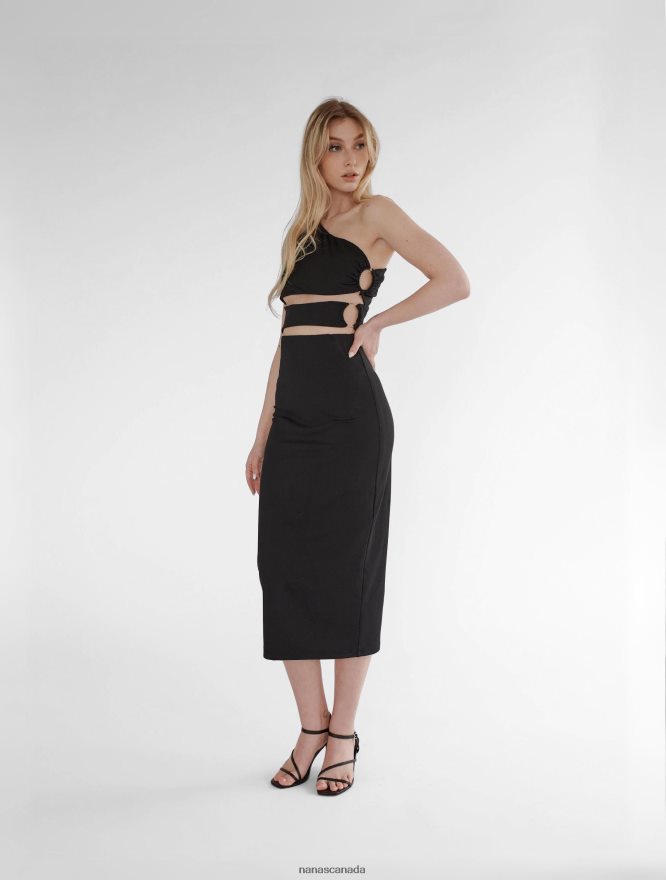 Nana's Canada Black Revenge Dress V06HD274