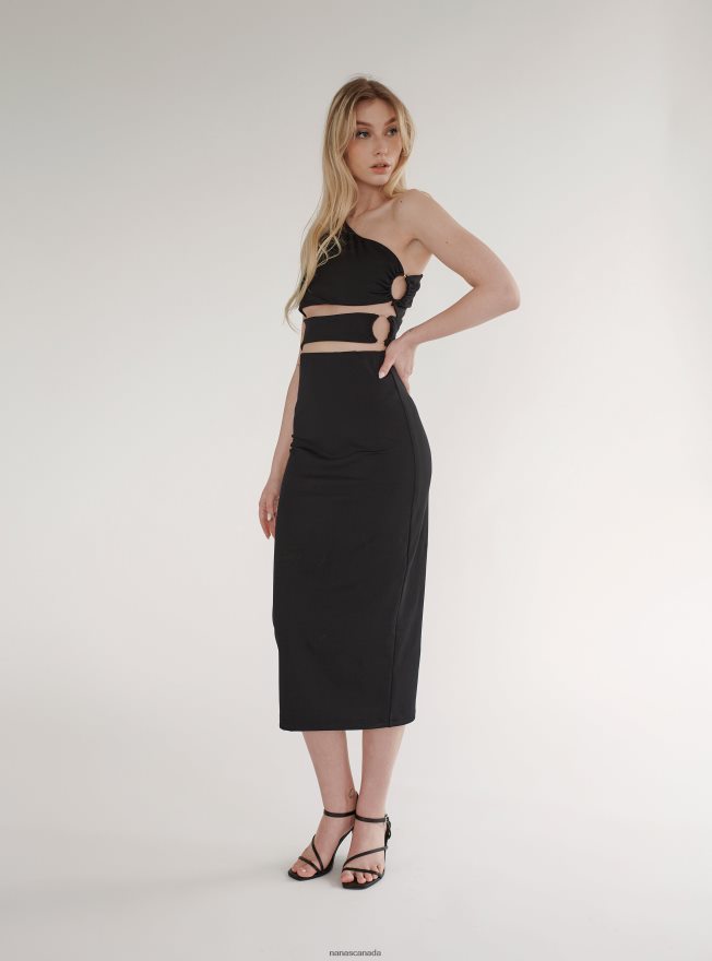 Nana's Canada Black Revenge Dress V06HD274