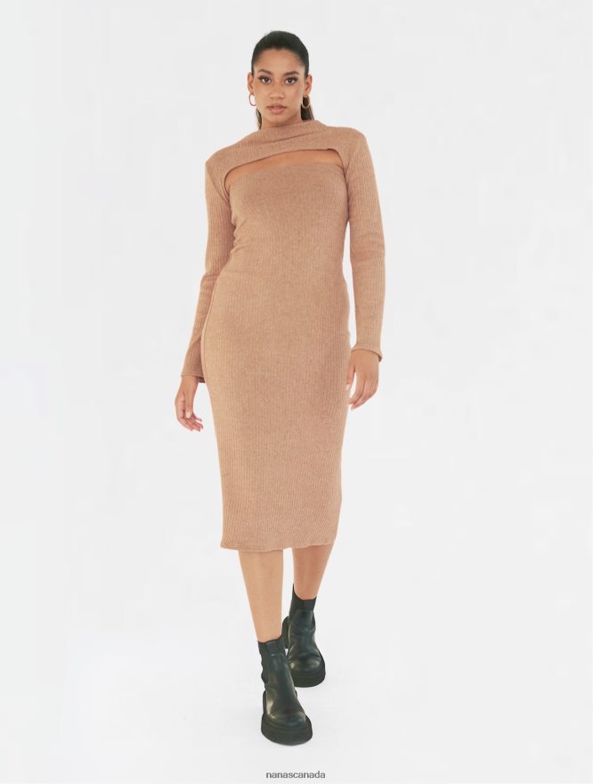 Nana's Canada Camel Hailey Dress V06HD293