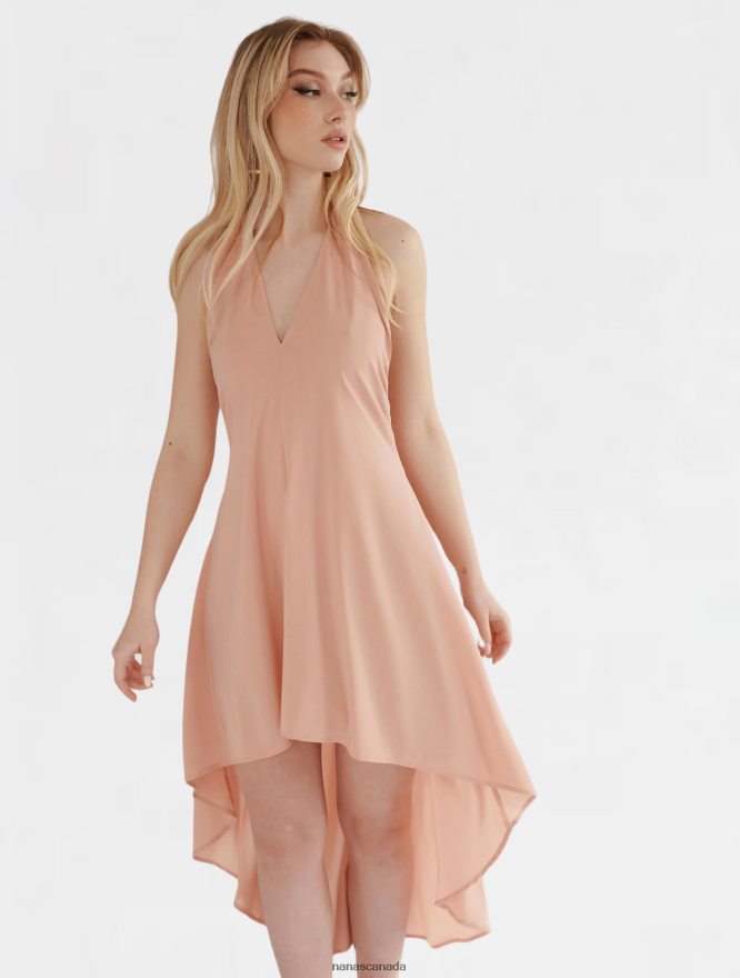 Nana's Canada Peach Simona Dress V06HD281