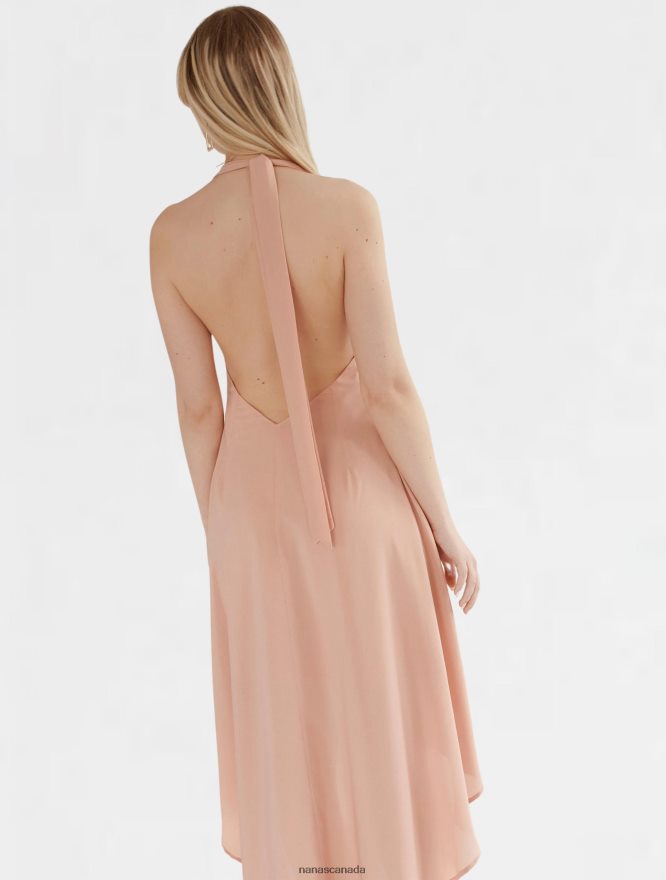 Nana's Canada Peach Simona Dress V06HD281