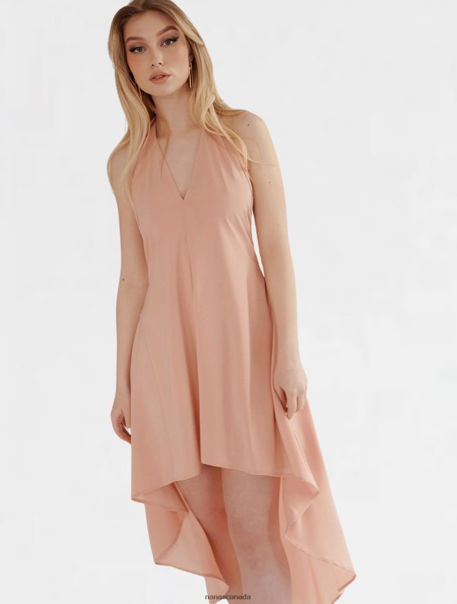 Nana's Canada Peach Simona Dress V06HD281