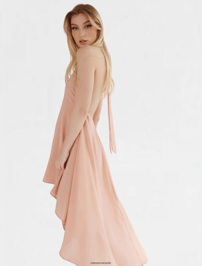 Nana's Canada Peach Simona Dress V06HD281