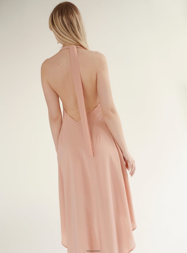 Nana's Canada Peach Simona Dress V06HD281