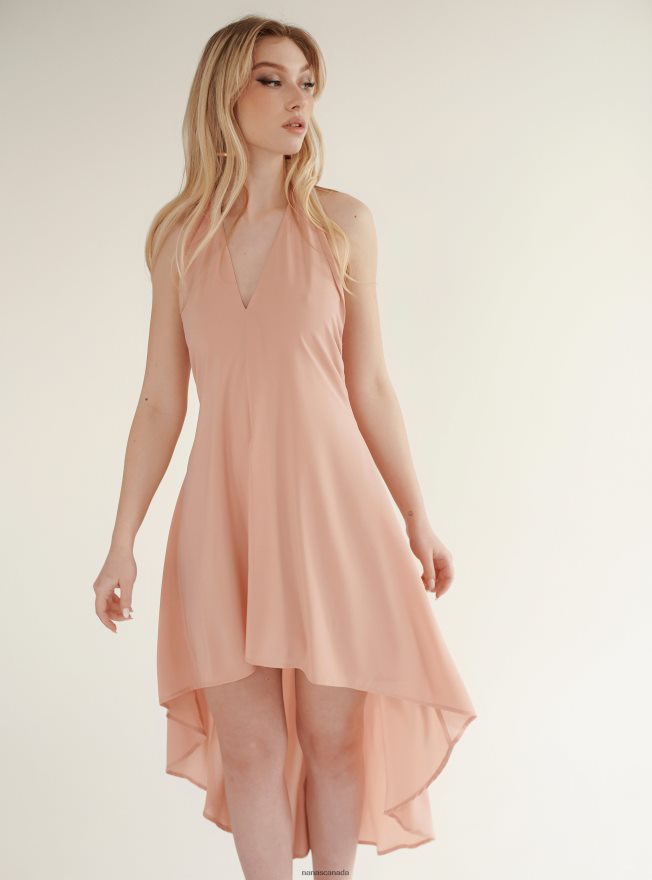 Nana's Canada Peach Simona Dress V06HD281
