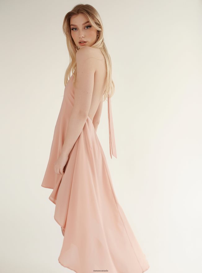 Nana's Canada Peach Simona Dress V06HD281