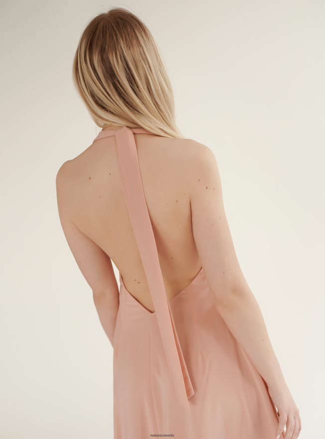 Nana's Canada Peach Simona Dress V06HD281