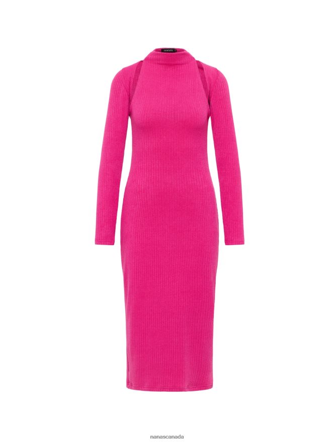 Nana's Canada Pink Dua Dress V06HD294