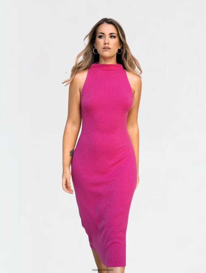 Nana's Canada Pink Dua Dress V06HD294