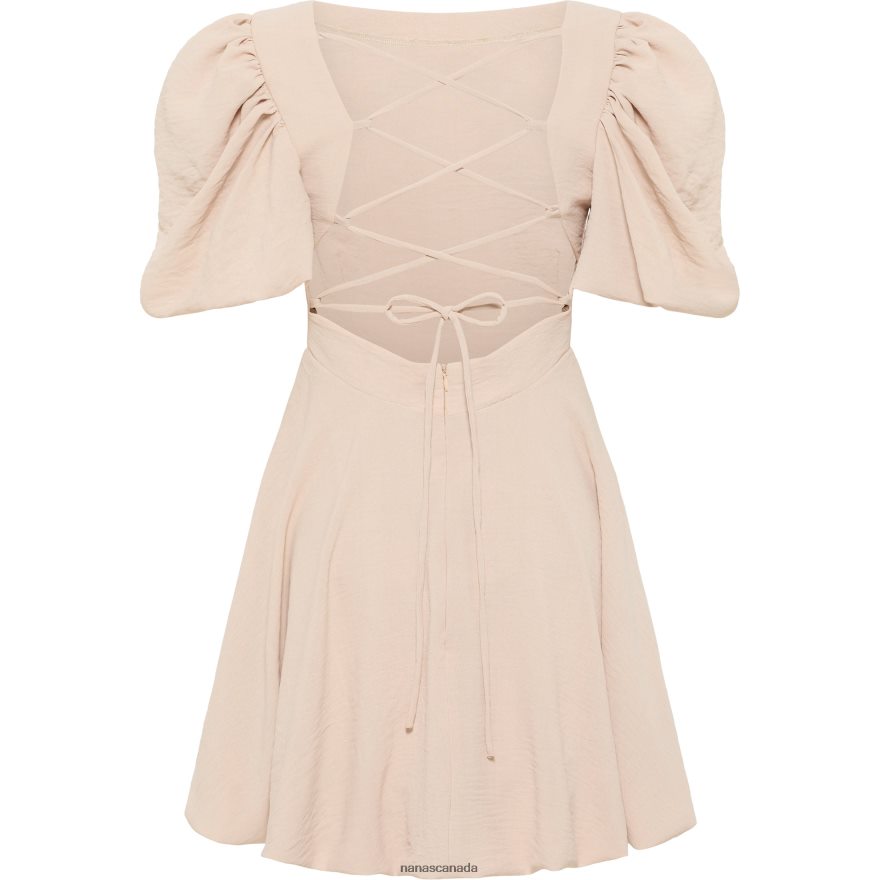Nana's Canada Beige Camille Dress V06HD276