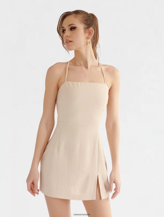 Nana's Canada Beige Hope Dress V06HD280