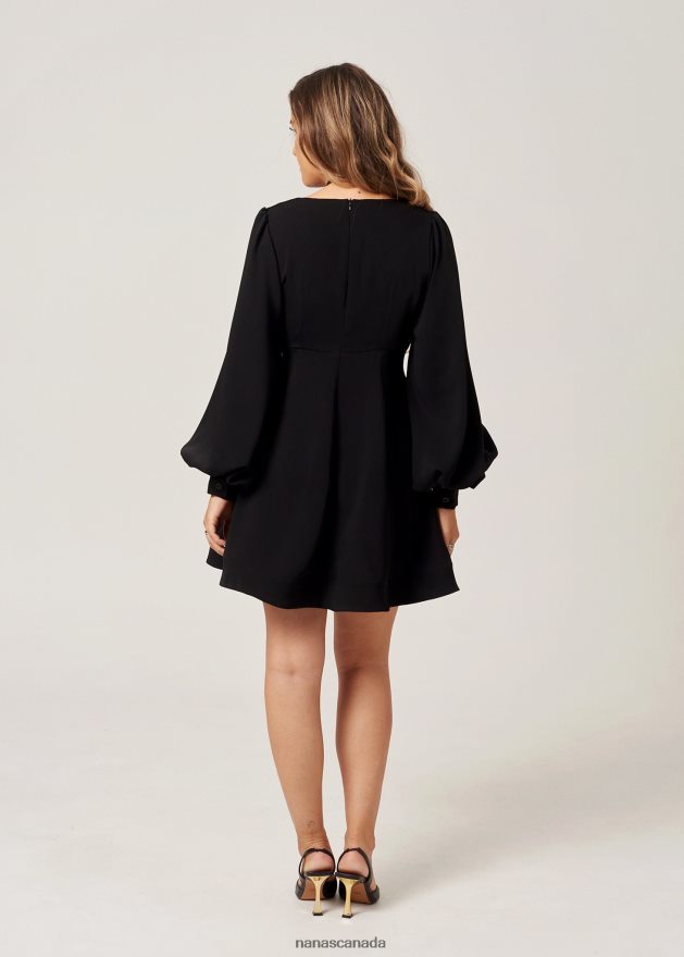 Nana's Canada Black Belle Dress V06HD210