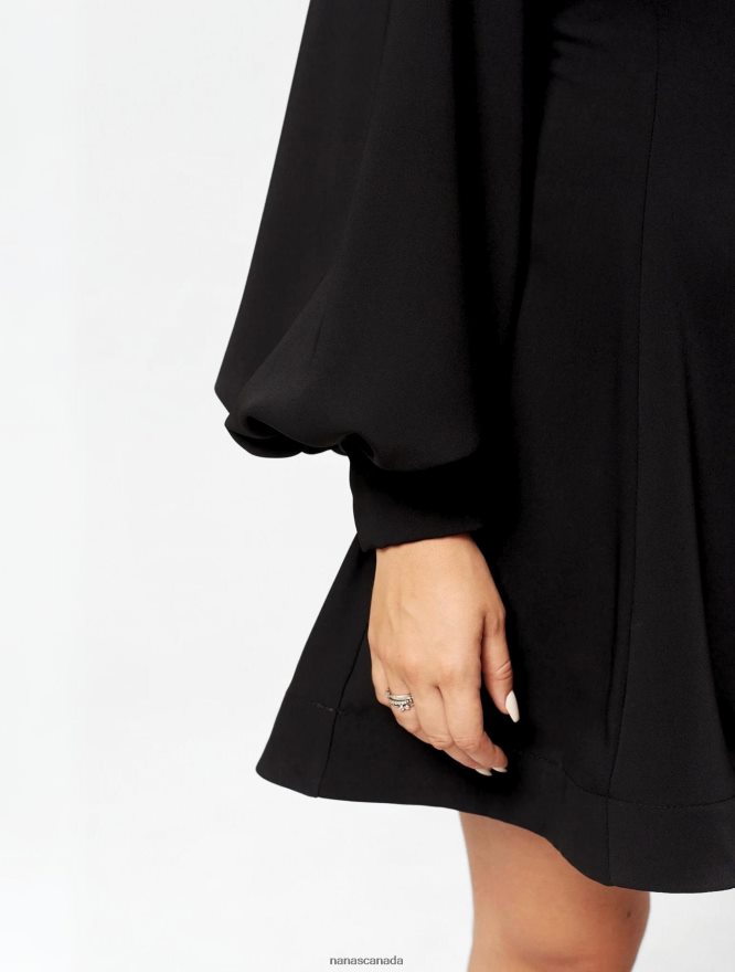 Nana's Canada Black Belle Dress V06HD210