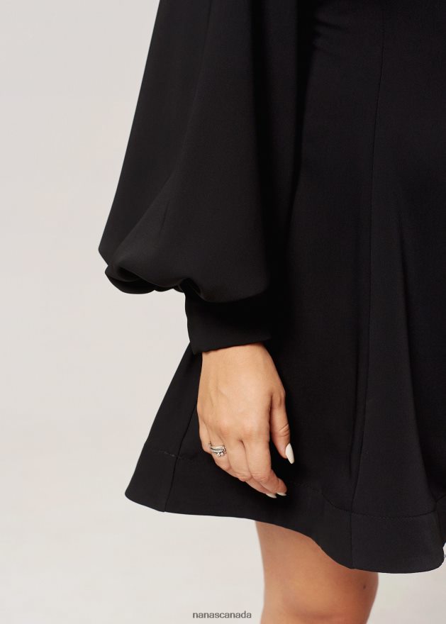 Nana's Canada Black Belle Dress V06HD210