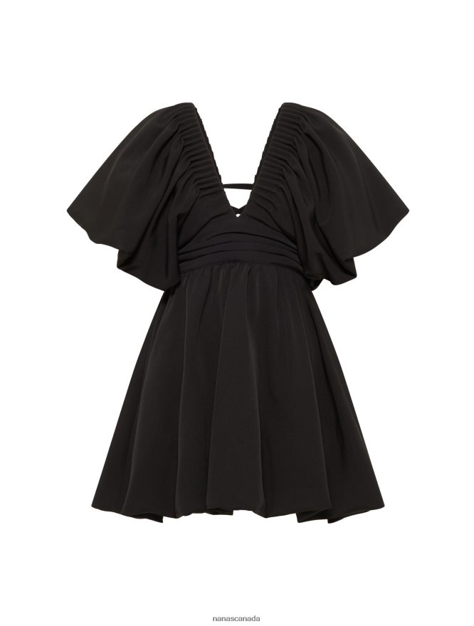 Nana's Canada Black Gaia Dress V06HD224