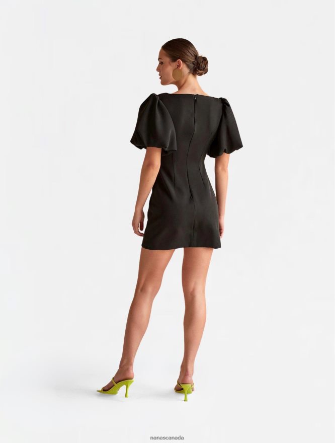 Nana's Canada Black Gigi Dress V06HD228